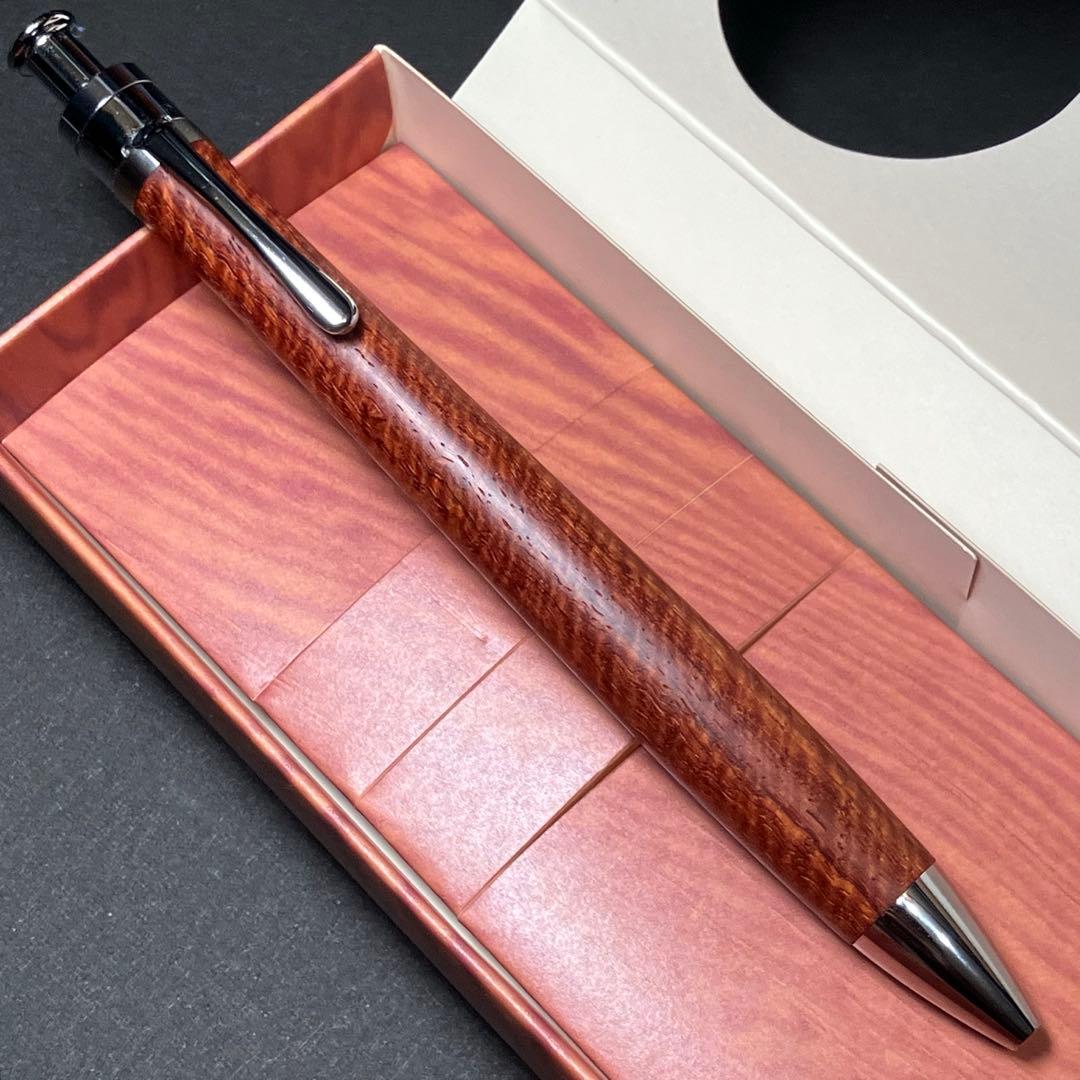 工房楔 花梨縮杢 ルーチェペン ボールペン