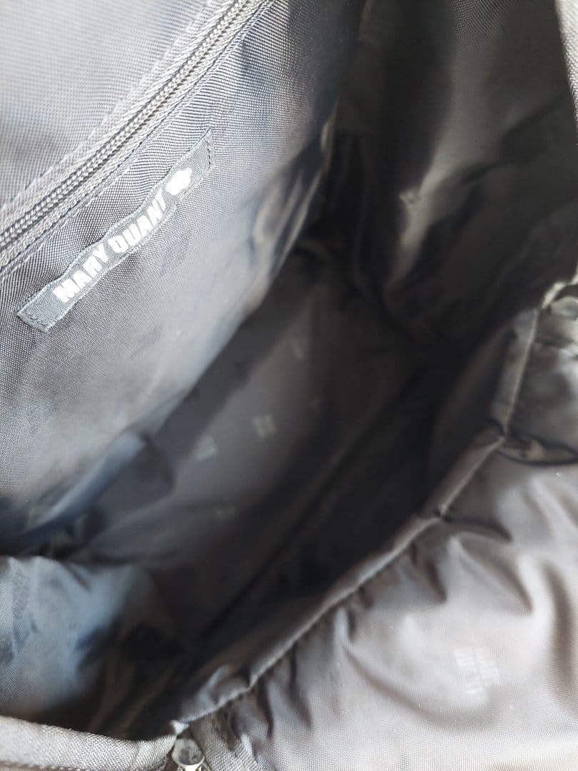 ✨美品✨マリークワントMARY QUANT キルティング リュック　ブラック