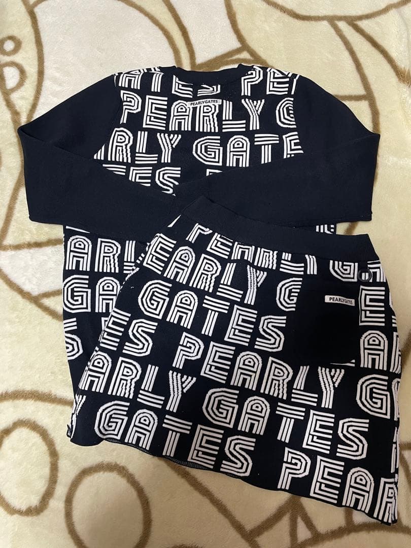 超美品！シルエット◎パーリーゲイツのニットセットアップ