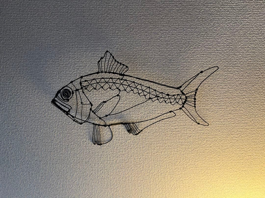 HAyU ワイヤーアート　キンメダイ