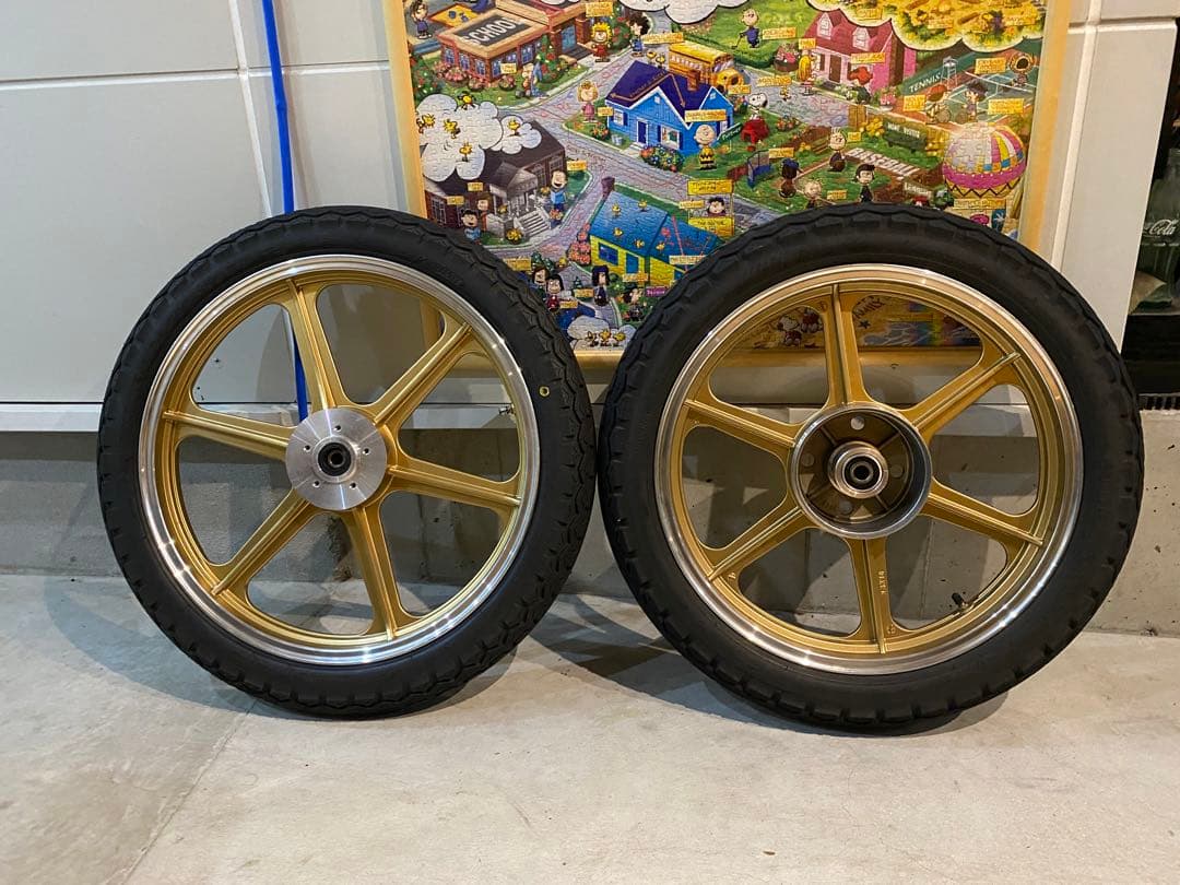 美品　cb400t ホーク　キャストホイール