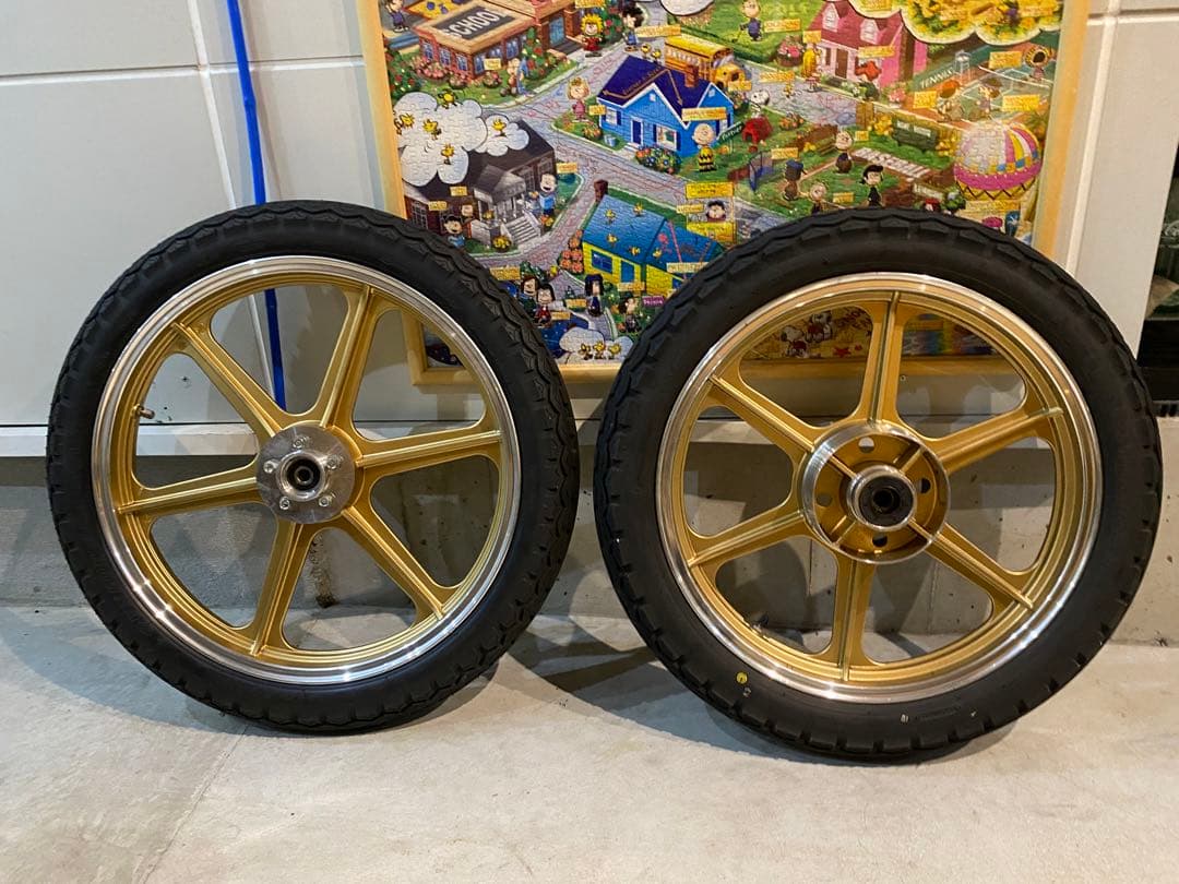 美品　cb400t ホーク　キャストホイール