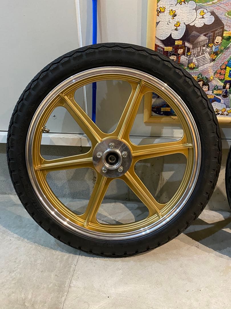 美品　cb400t ホーク　キャストホイール