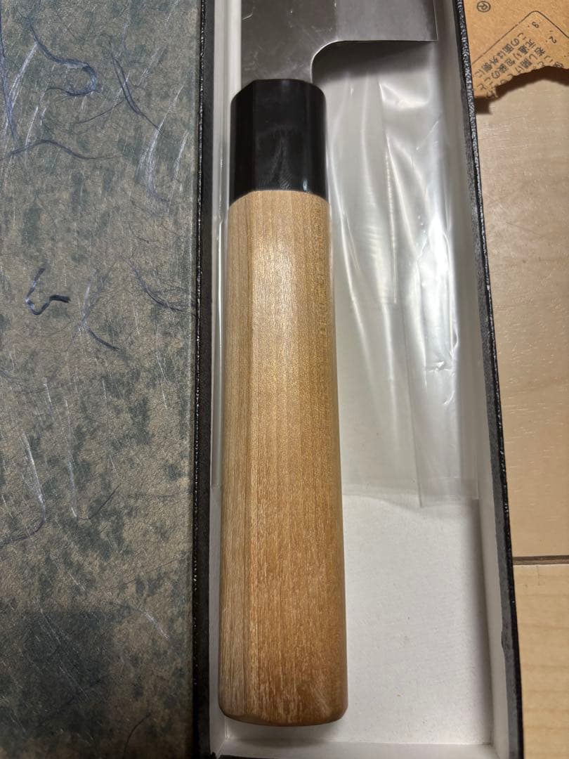 高級 和包丁 堺豊泉 鎌　薄刃　225mm プロ用包丁 未使用　薄刃庖丁