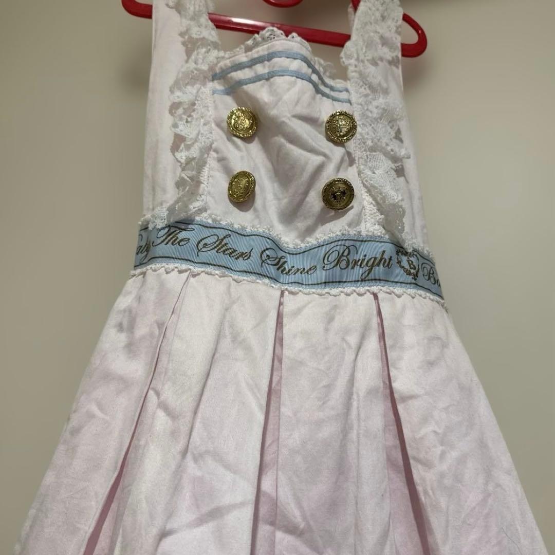 Best Wishesセーラージャンパースカート　ピンク