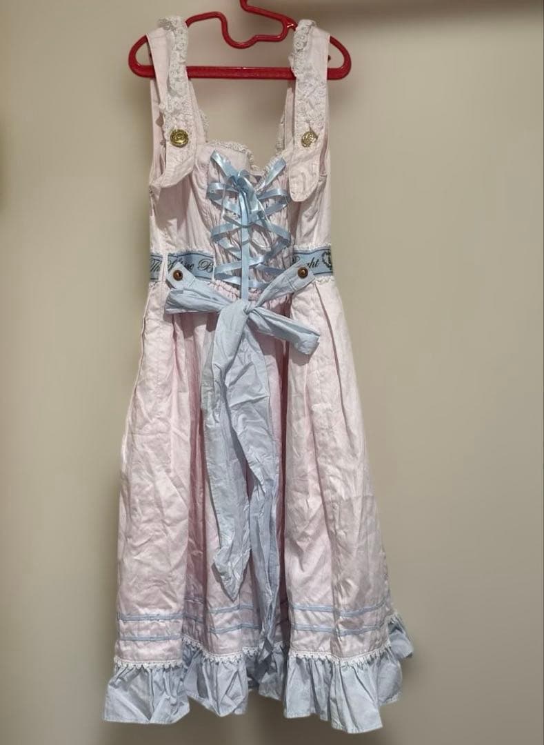 Best Wishesセーラージャンパースカート　ピンク