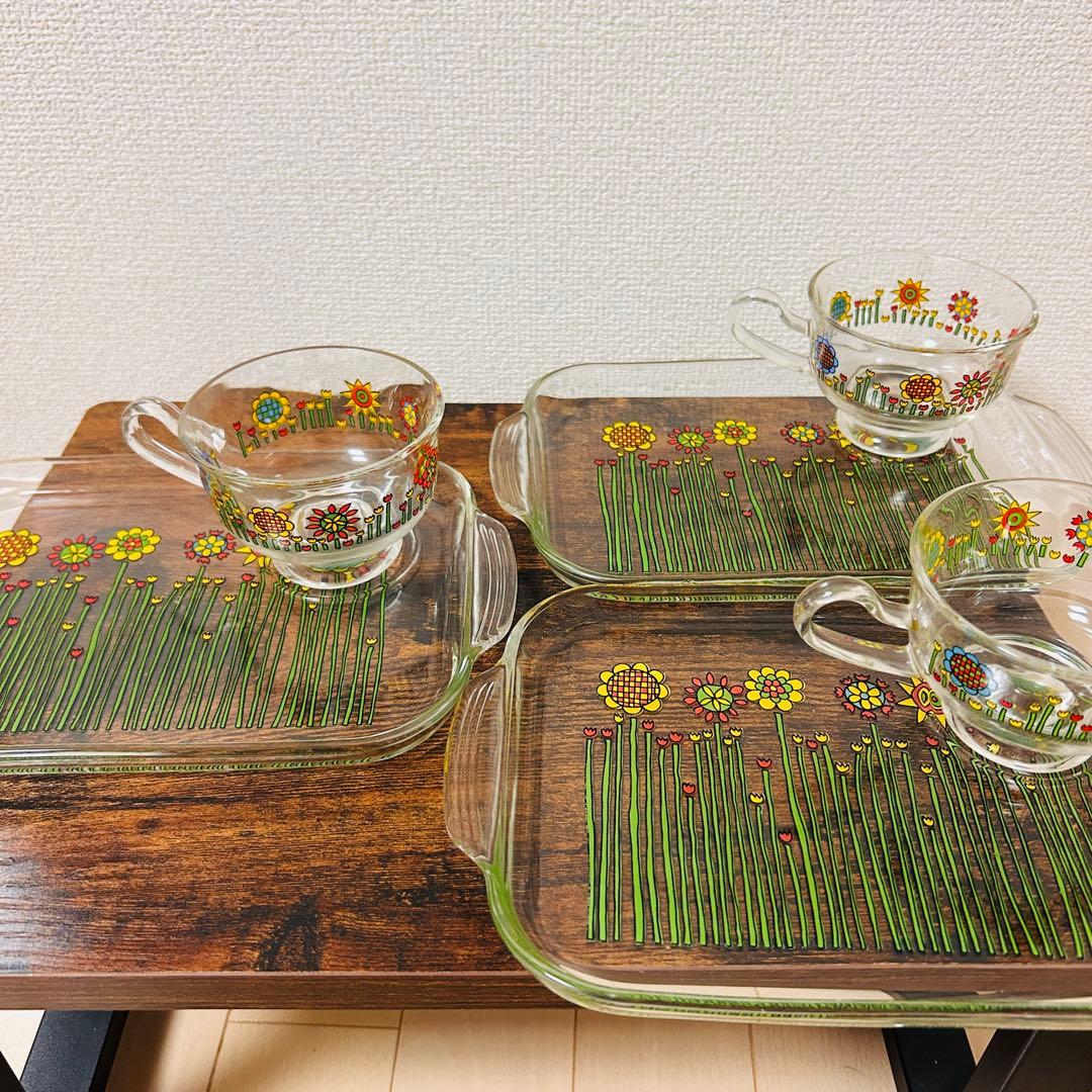 あ*ひ様 【3セット】アデリア スナックセット 春うらら 昭和レトロ 当時物 石