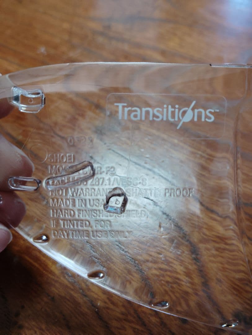 Z8 　 XFifteen　 フォトクロミックシールドCWR-F2