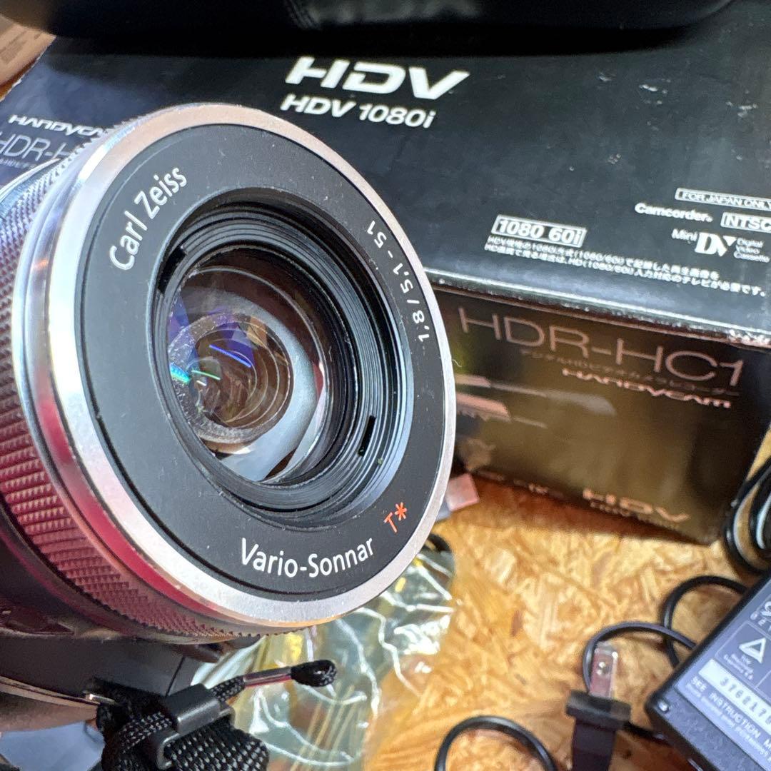 SONY ビデオカメラHDR-HC1 2005年グッドデザイン賞　おまけ多数