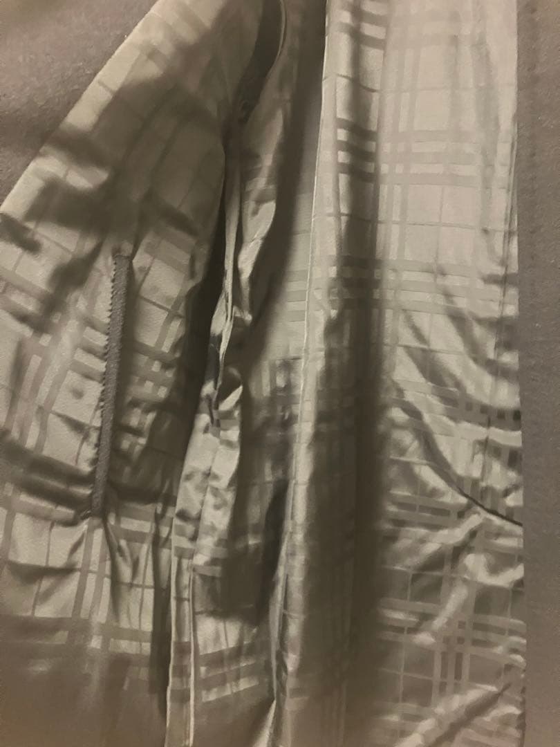 バーバリー　ロンドン　カシミヤアンゴラ　ステンカラーコート　ブラック