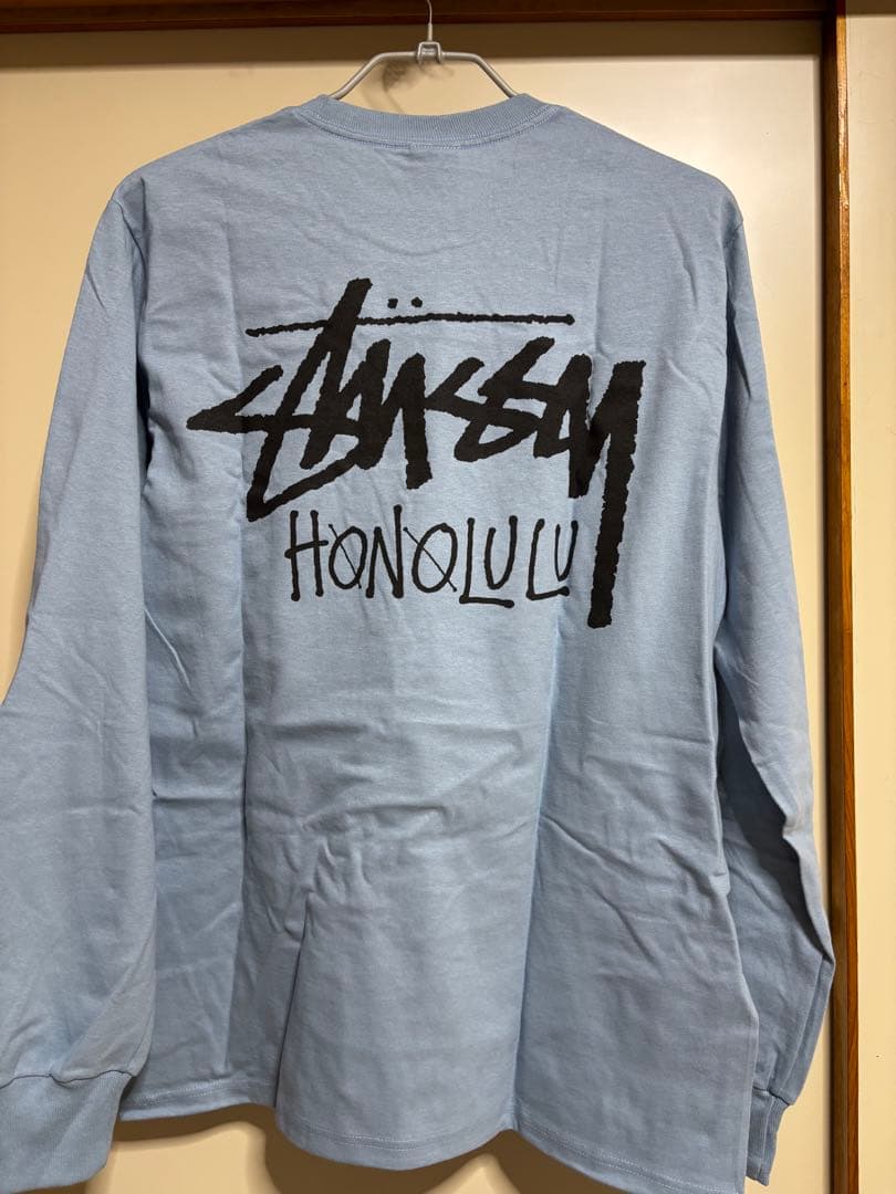 Stüssy ストゥーシー　ハワイホノルル限定　希少色　長袖　Ｍ
