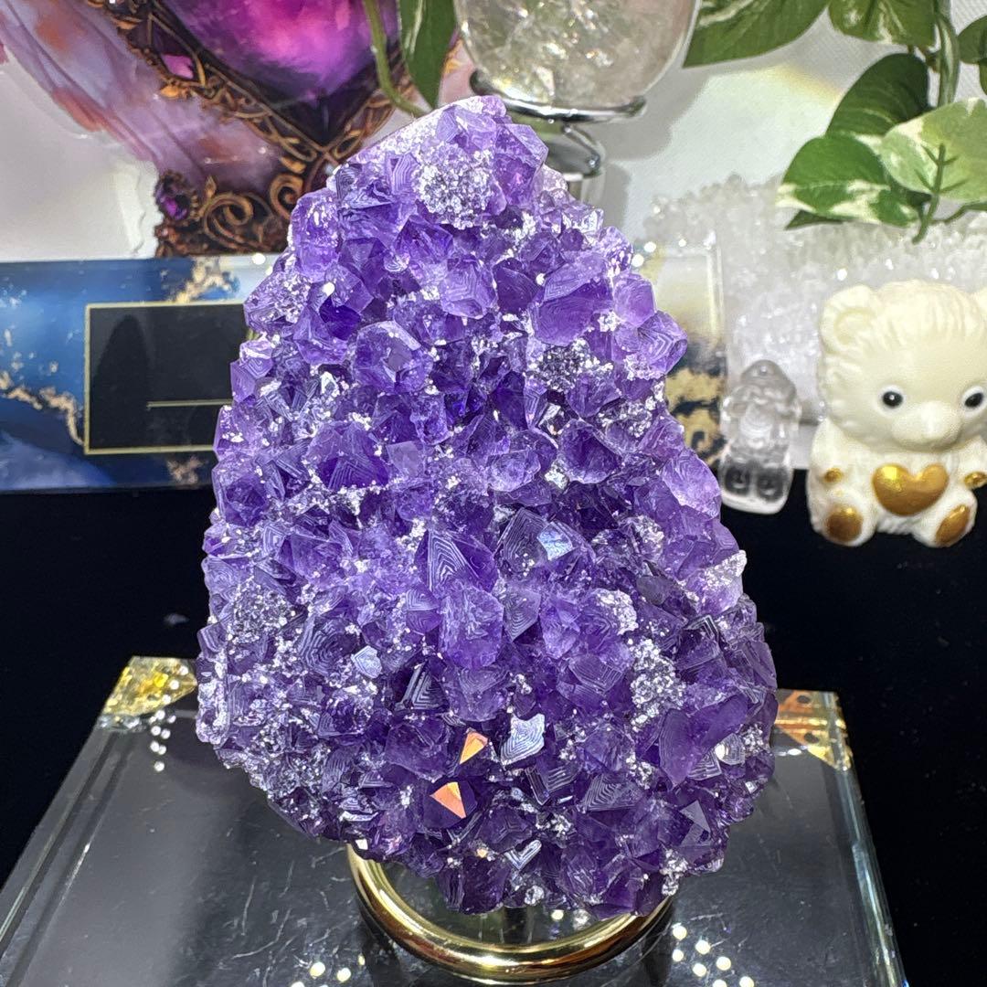 レア♡アメジストドームNo.1340 天使の指紋付き