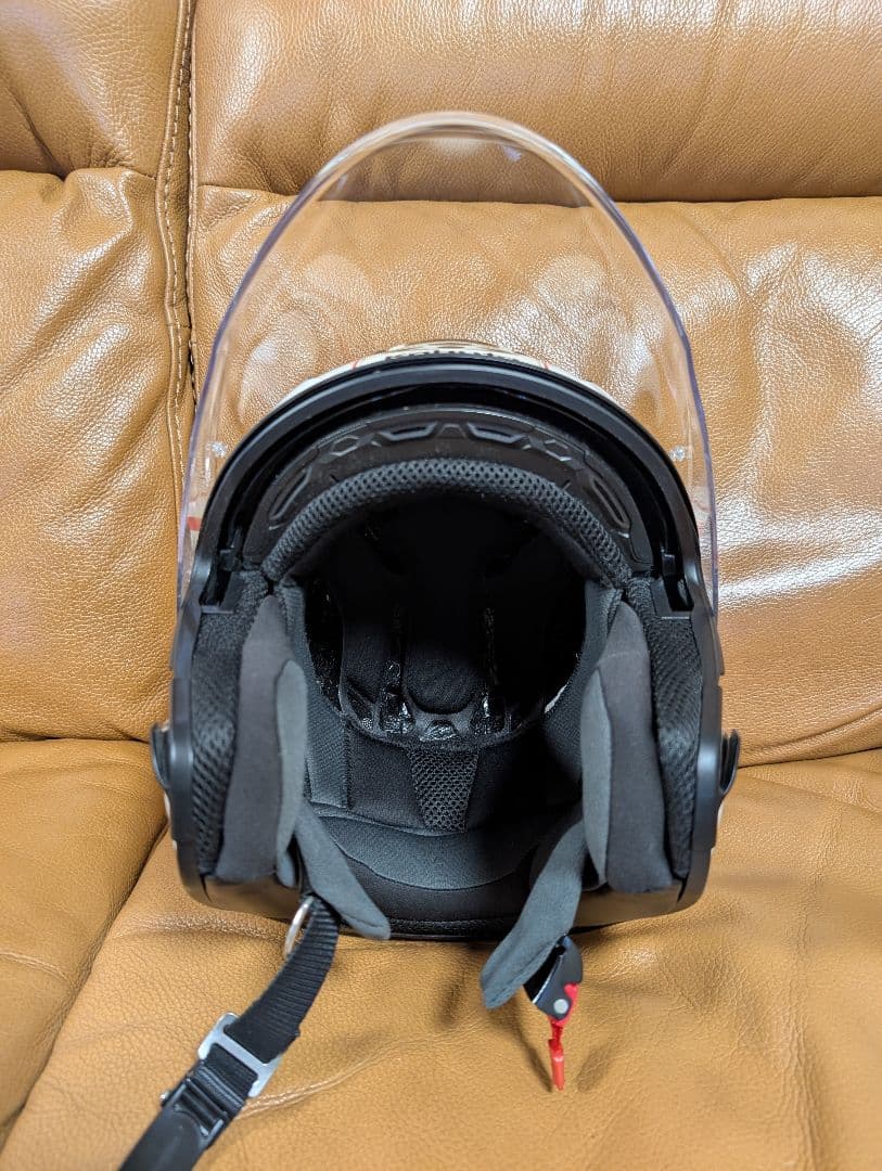 Kabuto ジェットヘルメット ホワイト/レッド