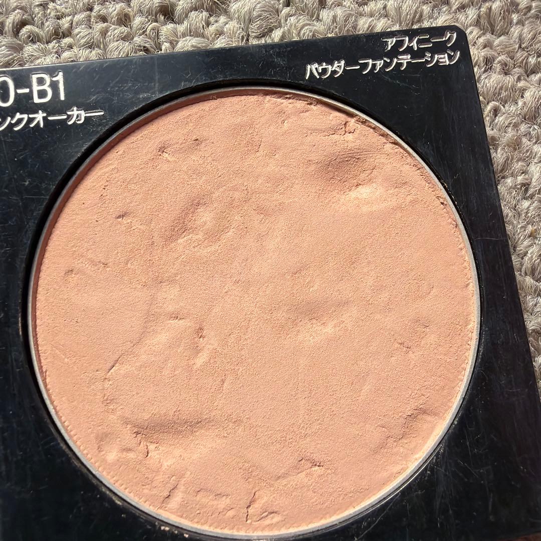 希少　カネボウ アフィニークパウダーファンデーション　ピンクオーカー✖️3
