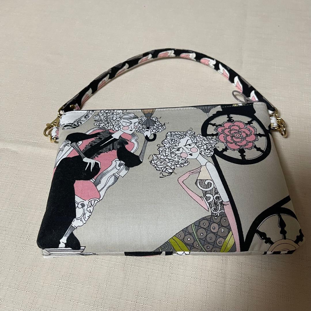 ♡12㎝ファスナーポーチ♡ハンドメイド　アレキサンダーヘンリーと♡20㎝ポーチ♡