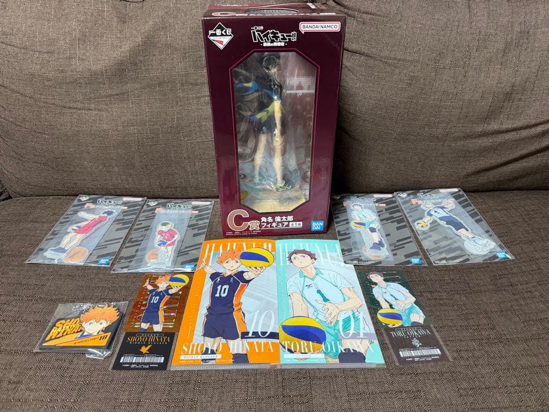 一番くじ ハイキュー 最強の挑戦者 c賞 角名倫太郎　おまけ付き