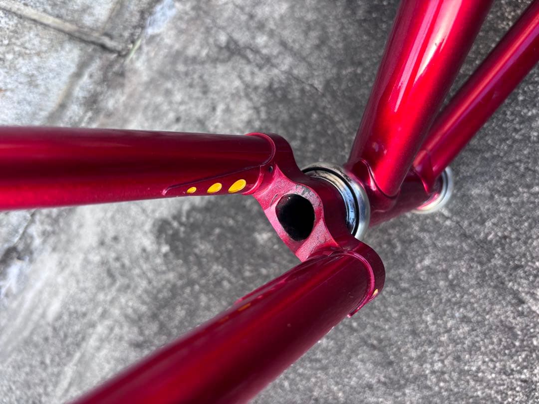 NAGASAWA ピストバイク フレーム NJS 中野レッド C-C530