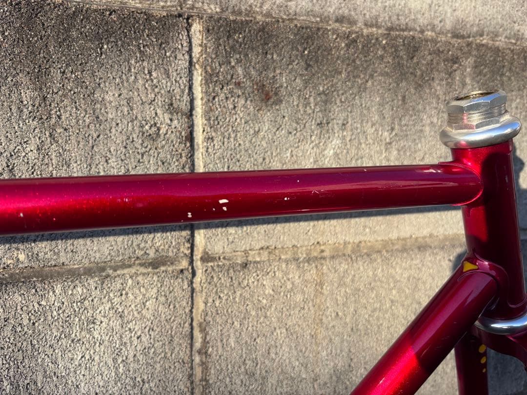 NAGASAWA ピストバイク フレーム NJS 中野レッド C-C530