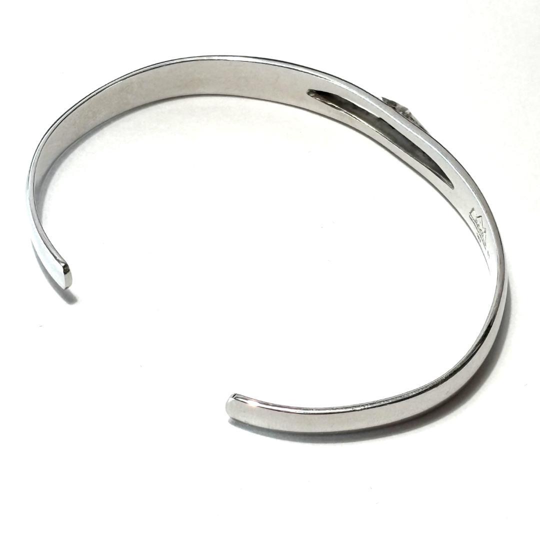 新品未使用☆SAAD サード シルバー925 サンシンボル アラベスク バングル