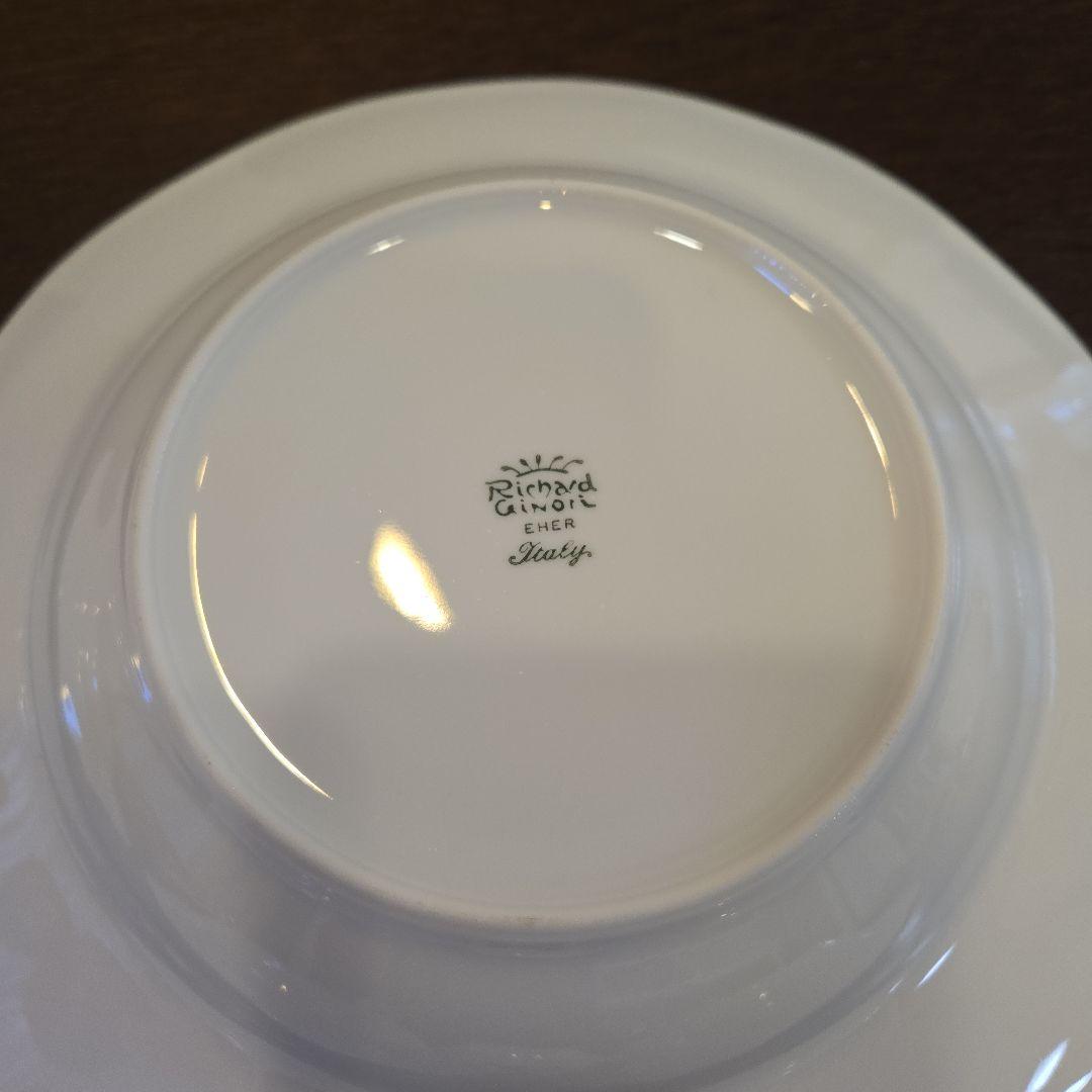 リチャードジノリ アンティコホワイト スープ パスタ 皿 5枚セット
