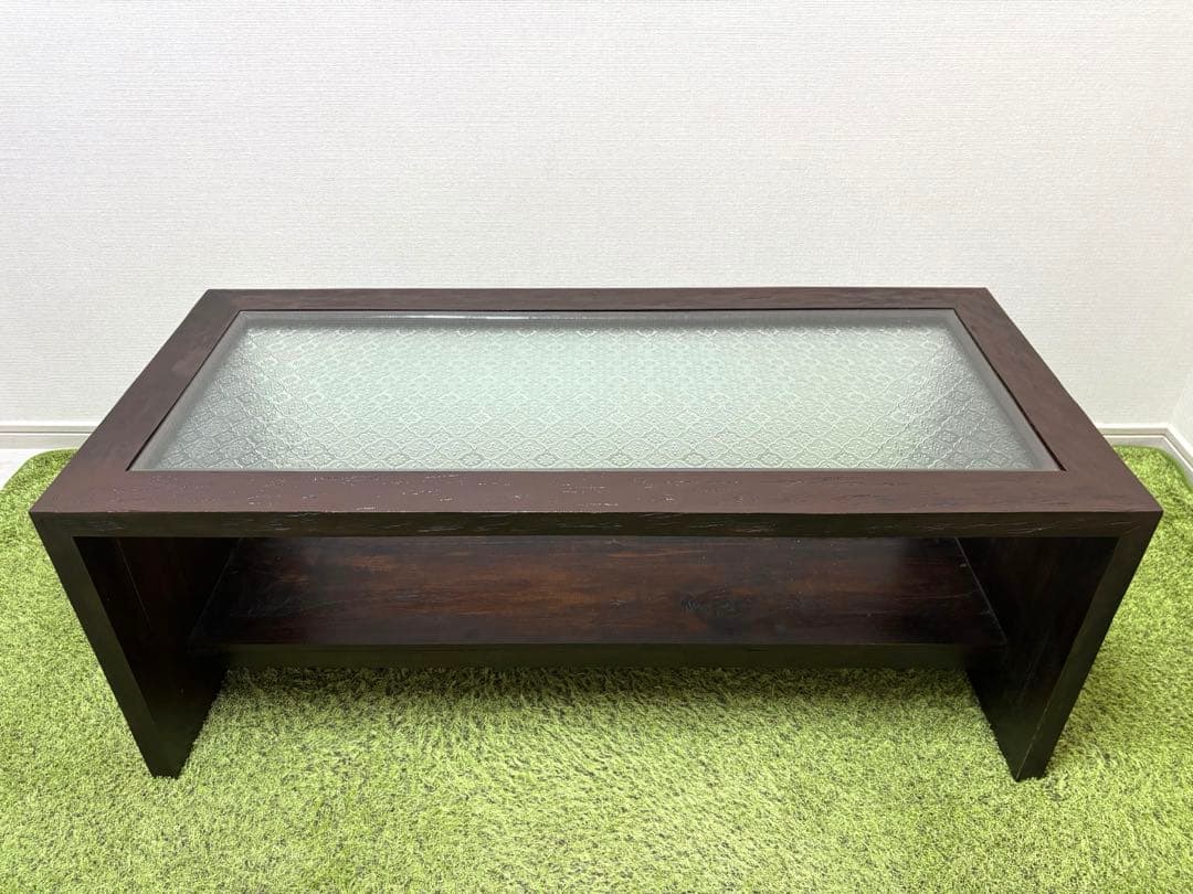 【美品】【KAJA】古材アジアンローテーブル