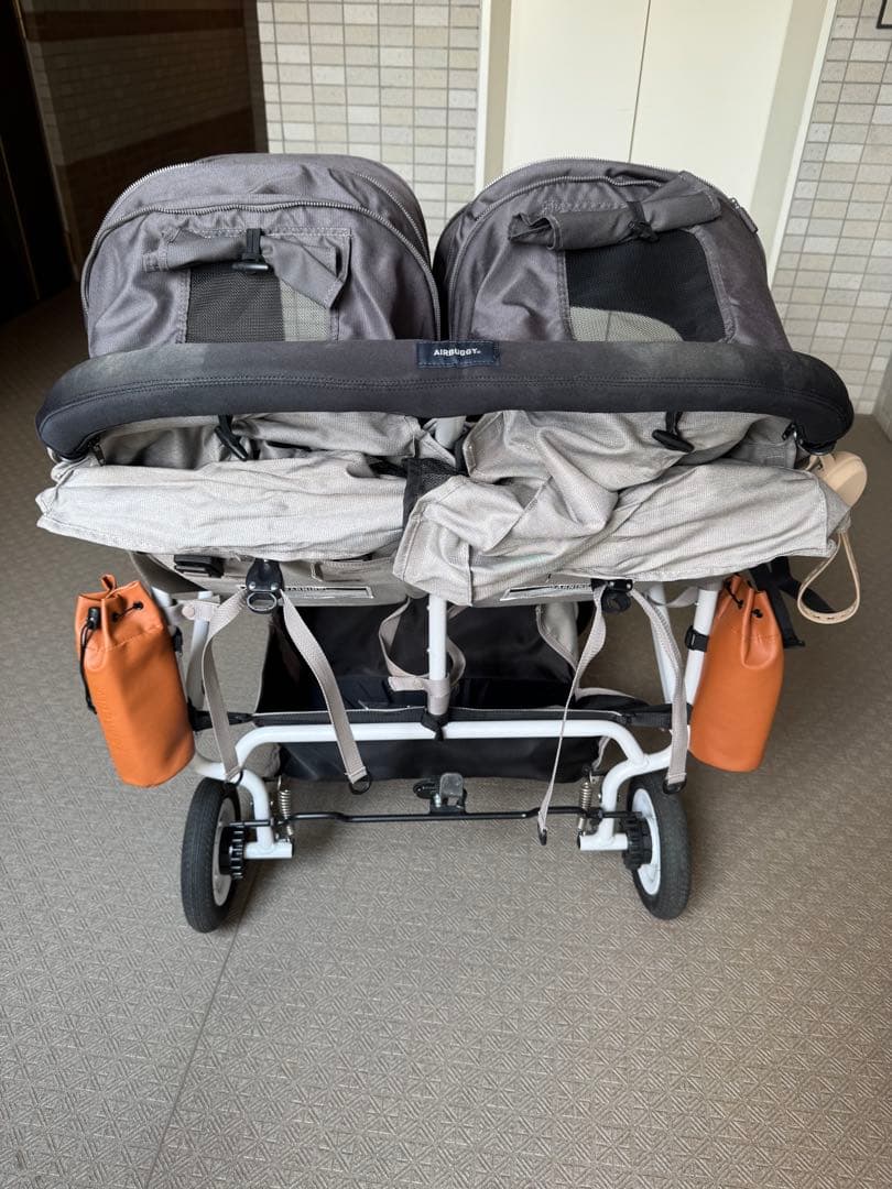 エアバギー ココダブルEX フロムバース アースグレー AirBuggy