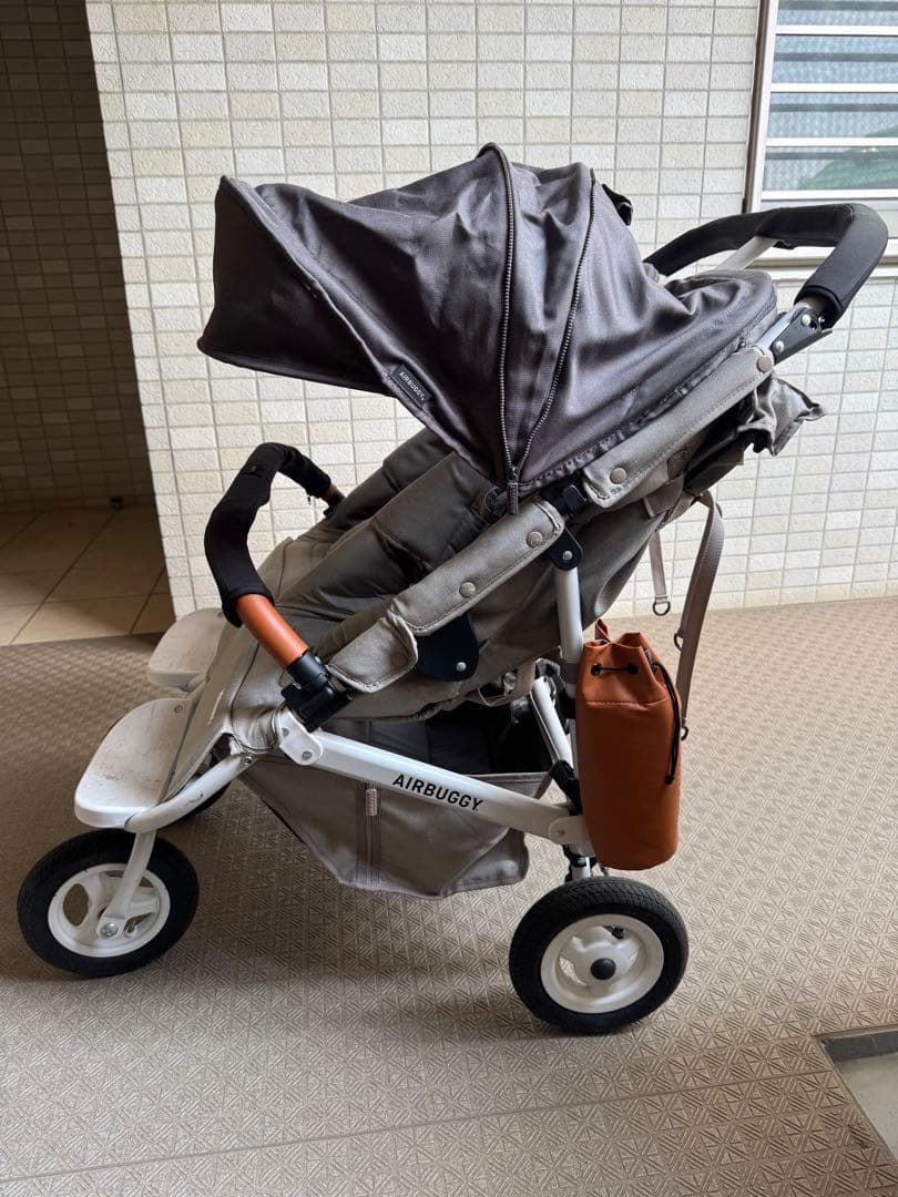 エアバギー ココダブルEX フロムバース アースグレー AirBuggy