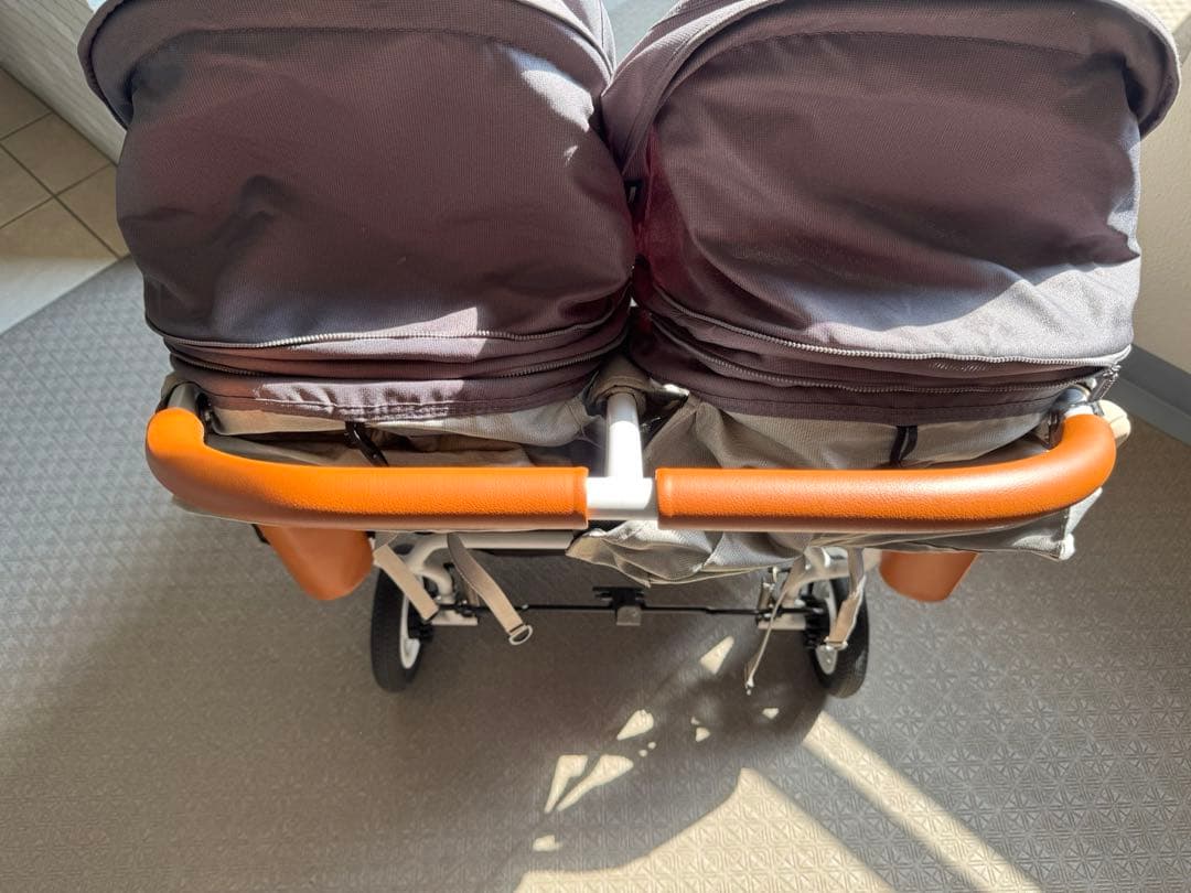 エアバギー ココダブルEX フロムバース アースグレー AirBuggy