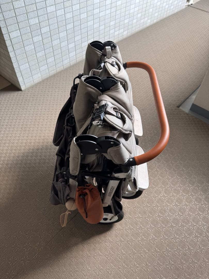 エアバギー ココダブルEX フロムバース アースグレー AirBuggy