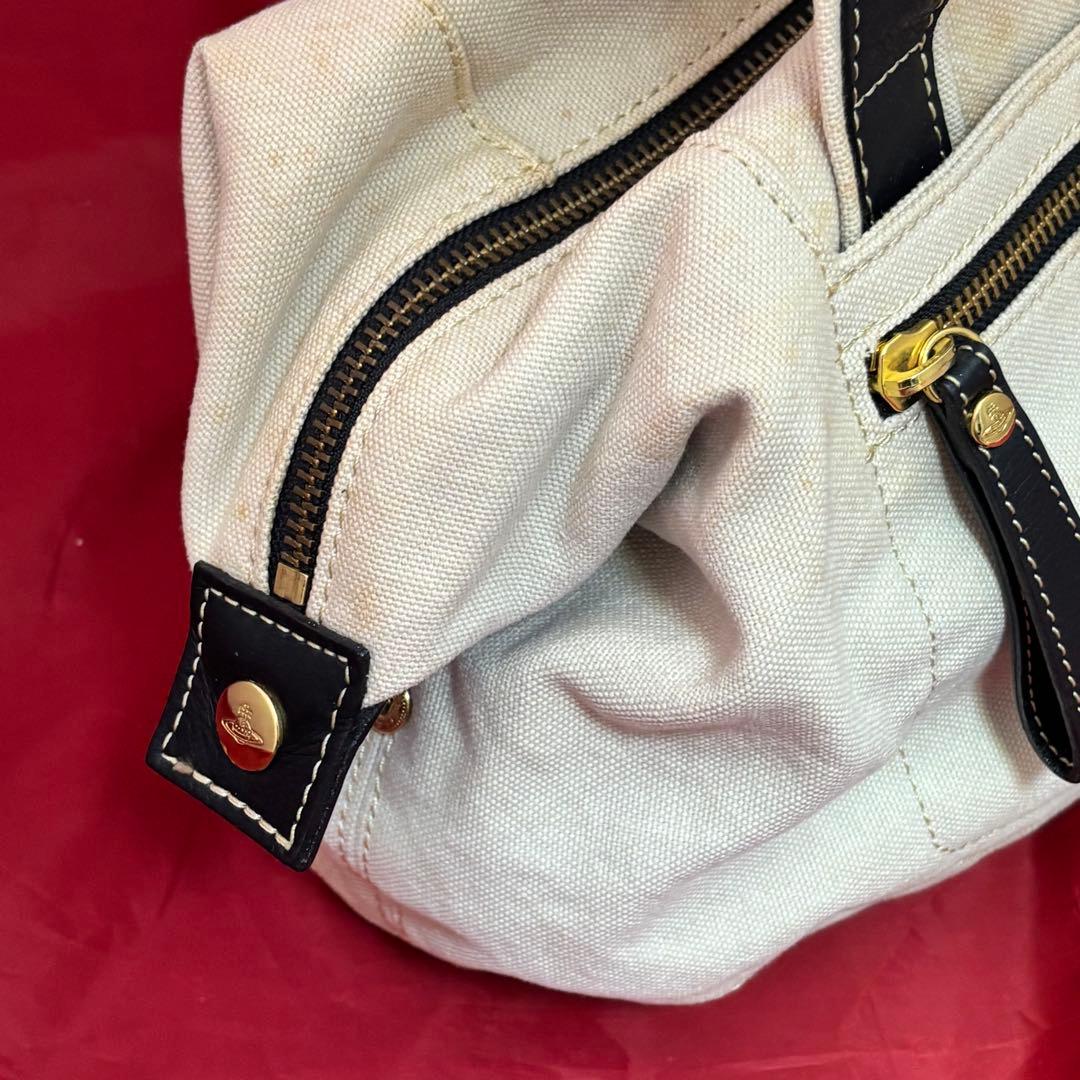 Vivienne Westwood☆キャンバス ミニボストンバッグ日本製