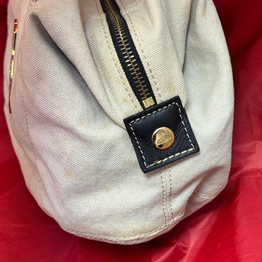 Vivienne Westwood☆キャンバス ミニボストンバッグ日本製