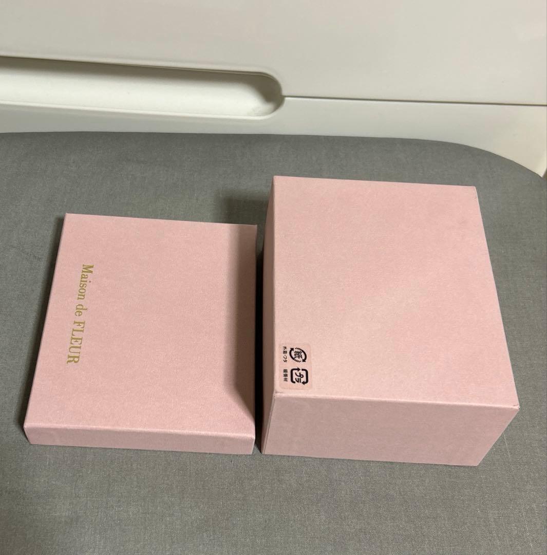 【✧︎新品未使用】Maison de FLEURベルトリボンミニウォレットBK