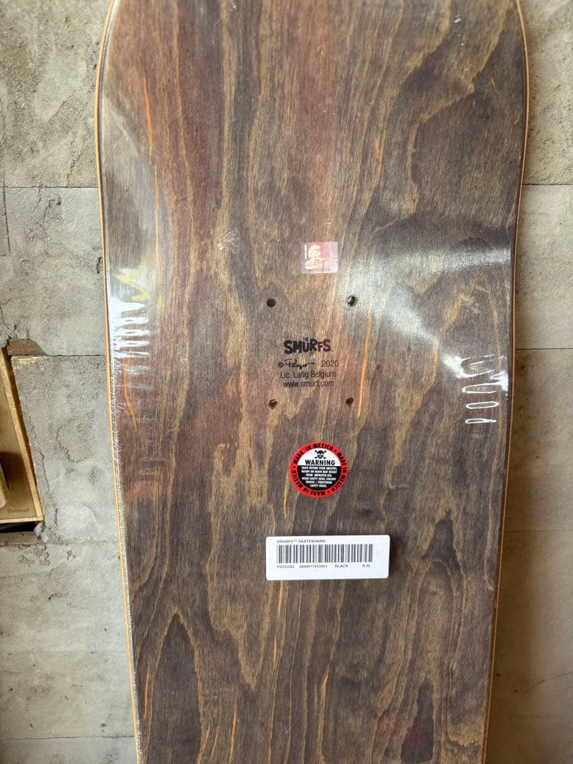 Supreme Smurfデザイン スケートボードデッキ