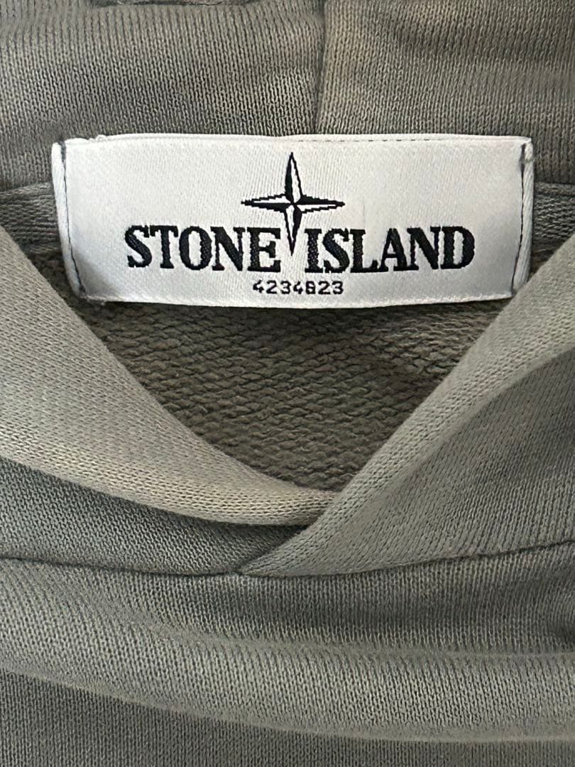 希少モデル　stone  フーディ　グレー　トルコ製　vintage