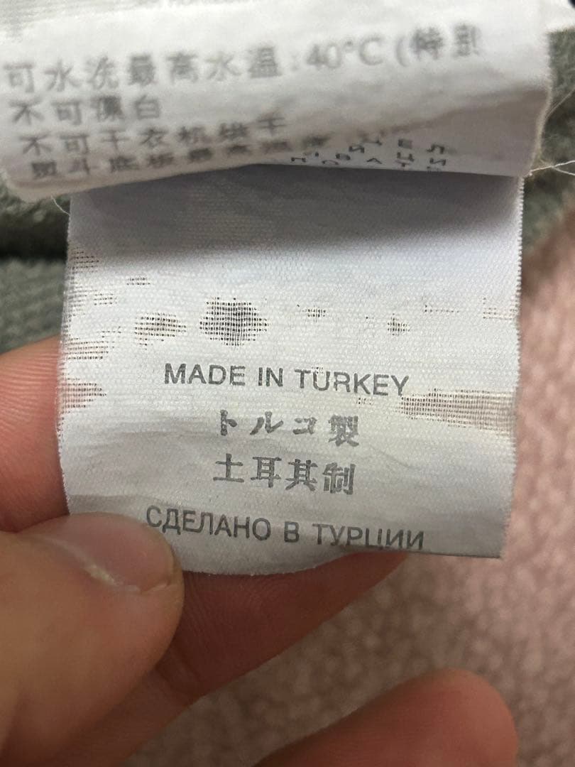 希少モデル　stone  フーディ　グレー　トルコ製　vintage