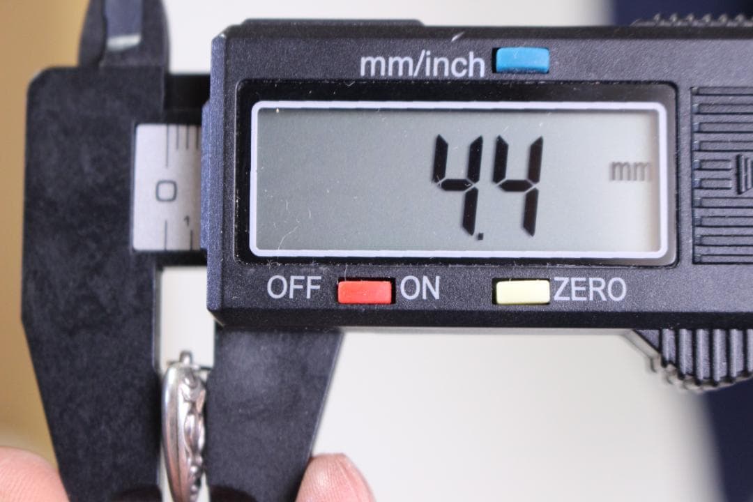 30s　スウィートハートジュエリー　WW2　シルバー　チャーム　渦巻　波