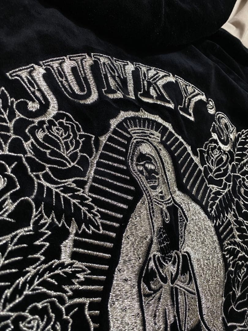 JKPD 日本限定 別珍 パーカー スカジャン スカル unisex