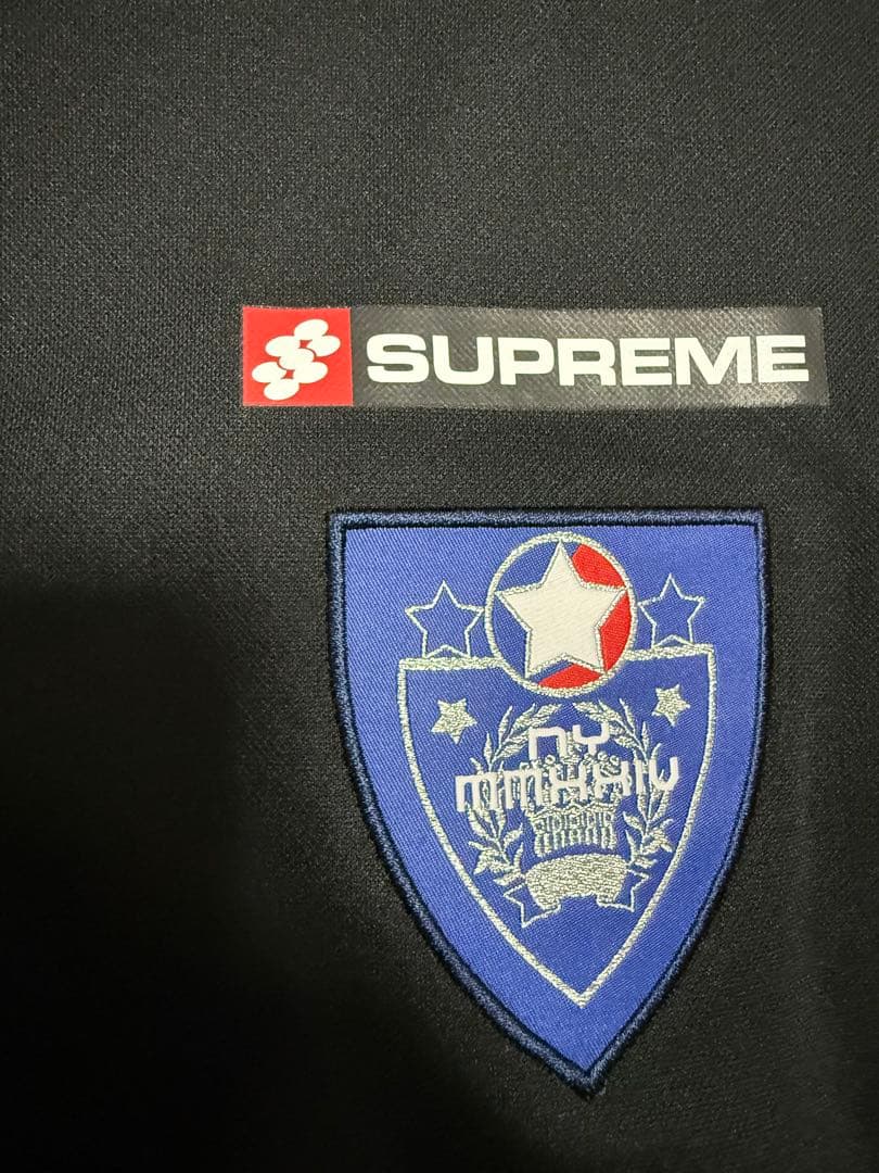 ウェア Supreme Crest Soccer Jersey Black L