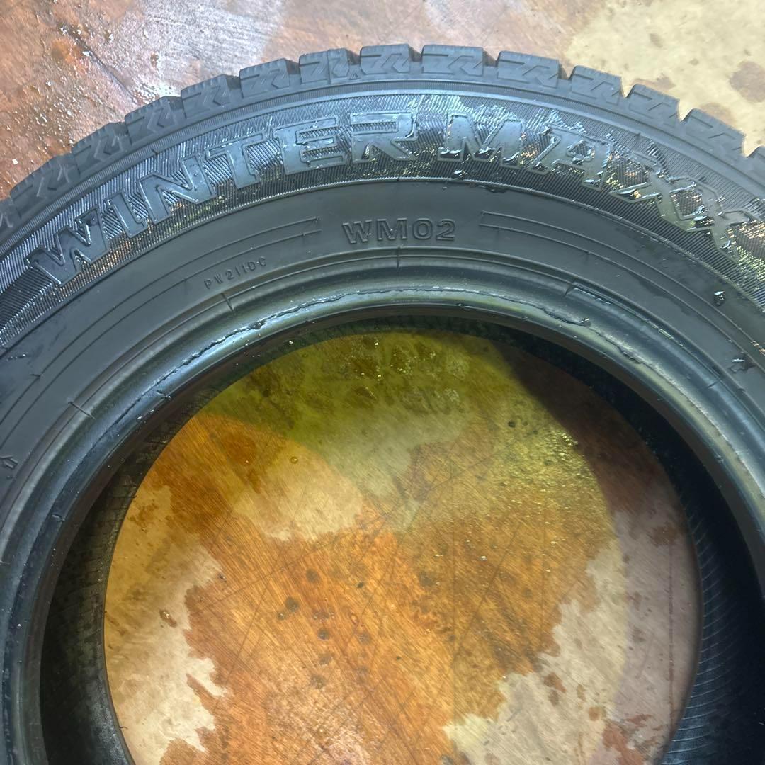 145/80R13 スタッドレス　深溝　ダンロップ　4本 送料込み　TS869