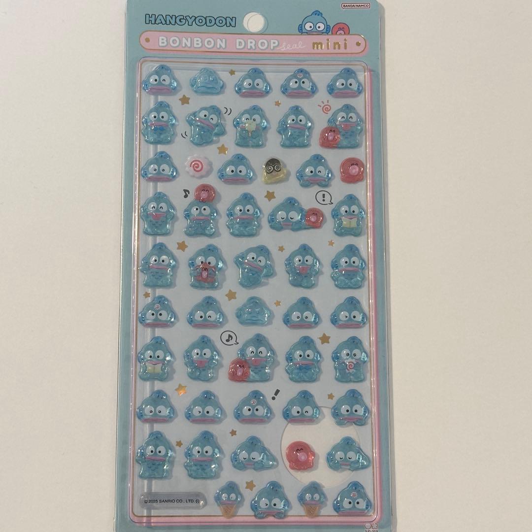 【正規品】ボンボンドロップ シール 8枚セット　サンリオ③ mini