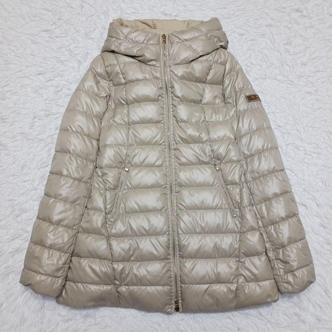 ✨美品✨タトラス　ブリダ　リバーシブル　ダウンジャケット　ベージュ　2