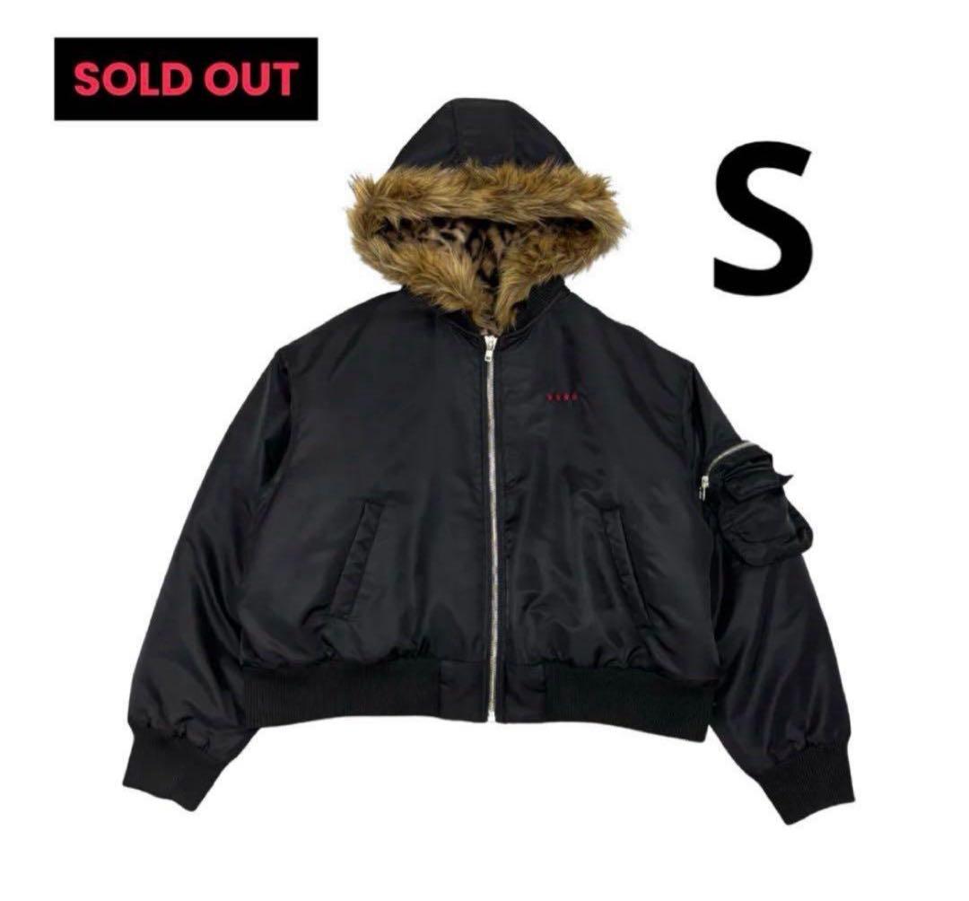 9/S PROJECT MA-1 - BLACK S ブラック 黒 新品