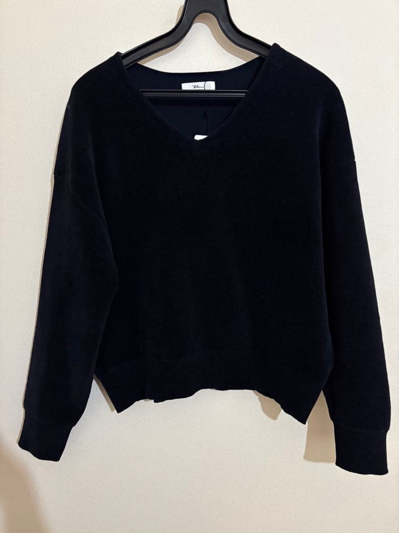 ロンハーマン フリースVネックニットプルオーバー　新品