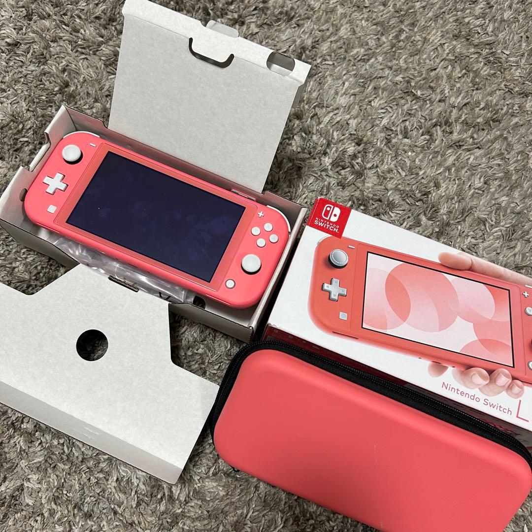 任天堂 Nintendo Switch Lite 本体 保護フィルム ケース