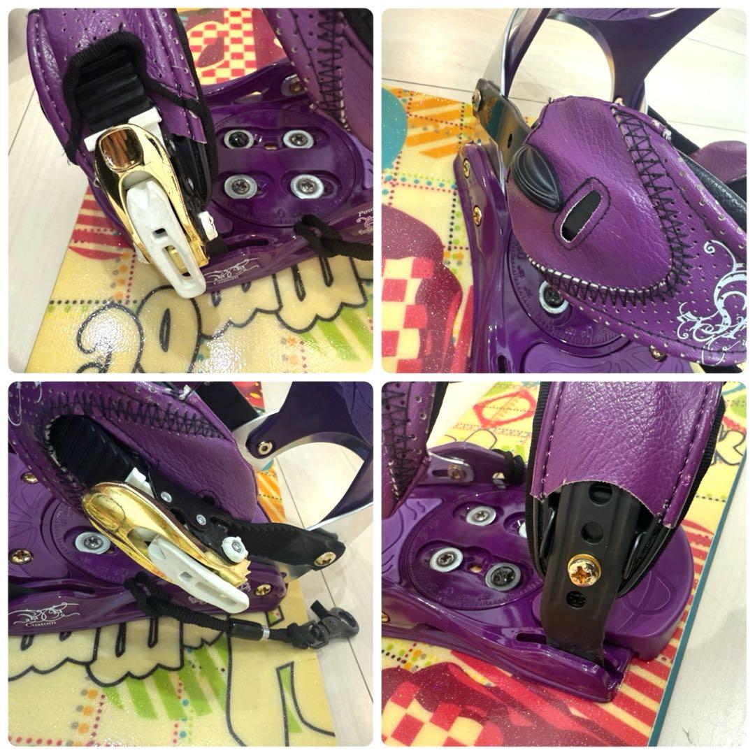 SPOON スノーボード　スノボービンディングセット　サイズ約147cm