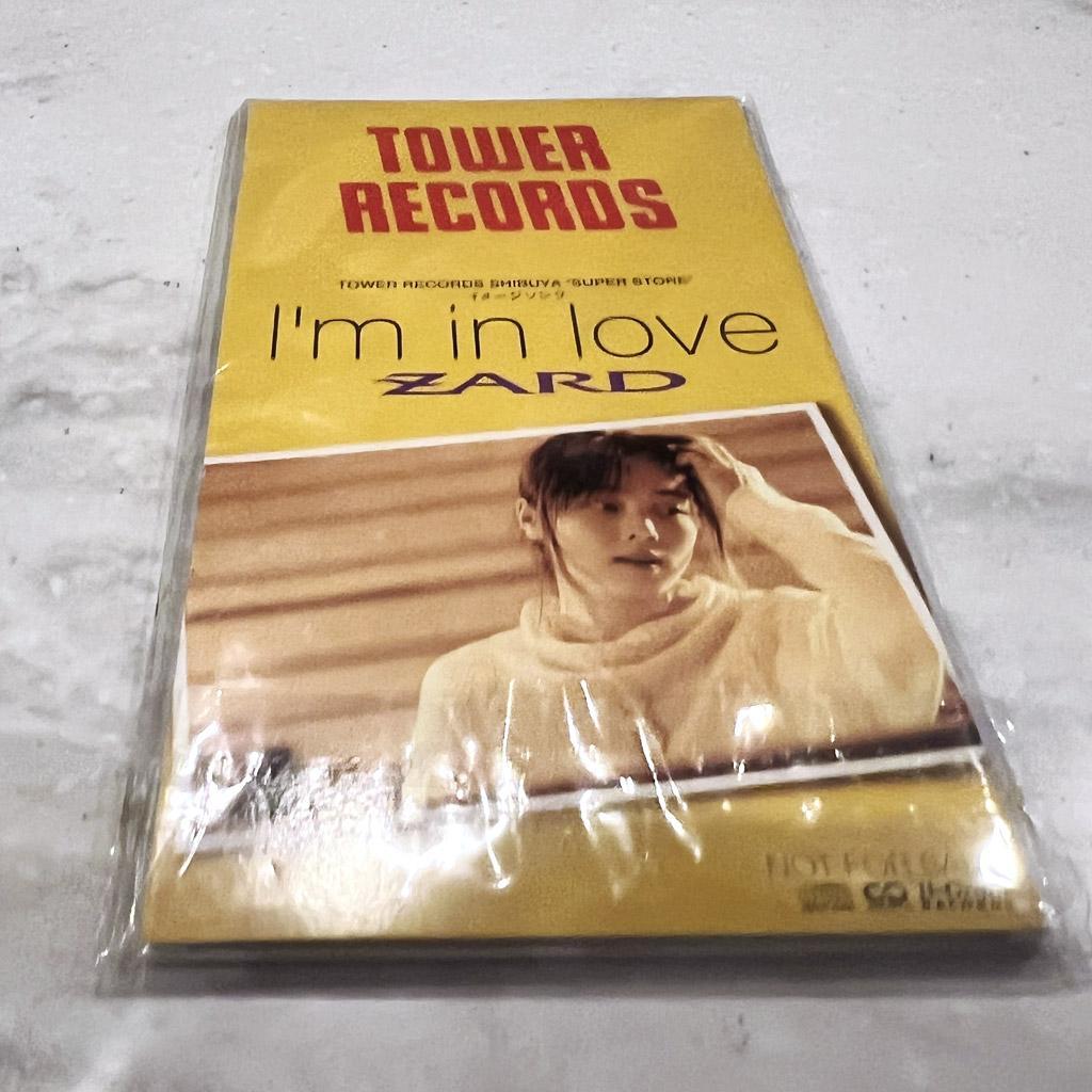 【TOWER RECORDS限定】ZARD　I'm in love シングルCD