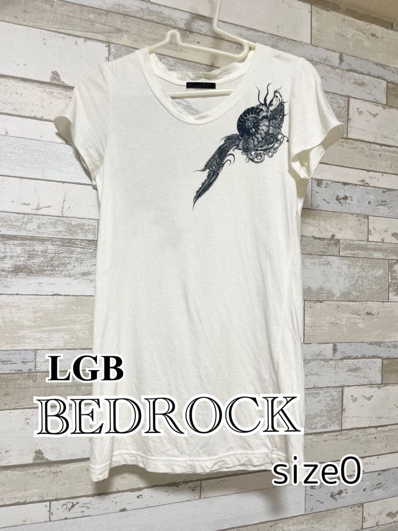 蔽*様 LGB BEDROCK グラフィックTシャツ size0