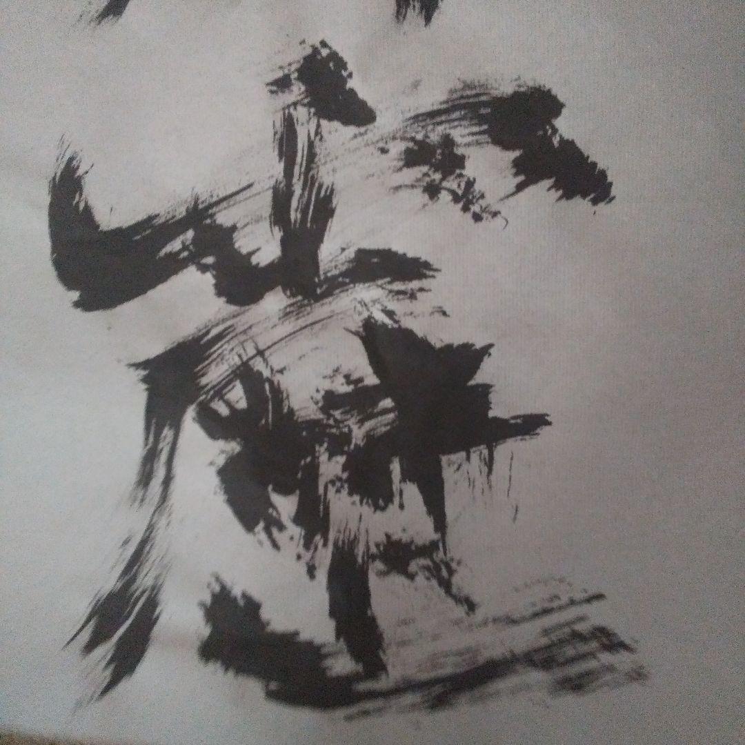 書アート   霹靂           100