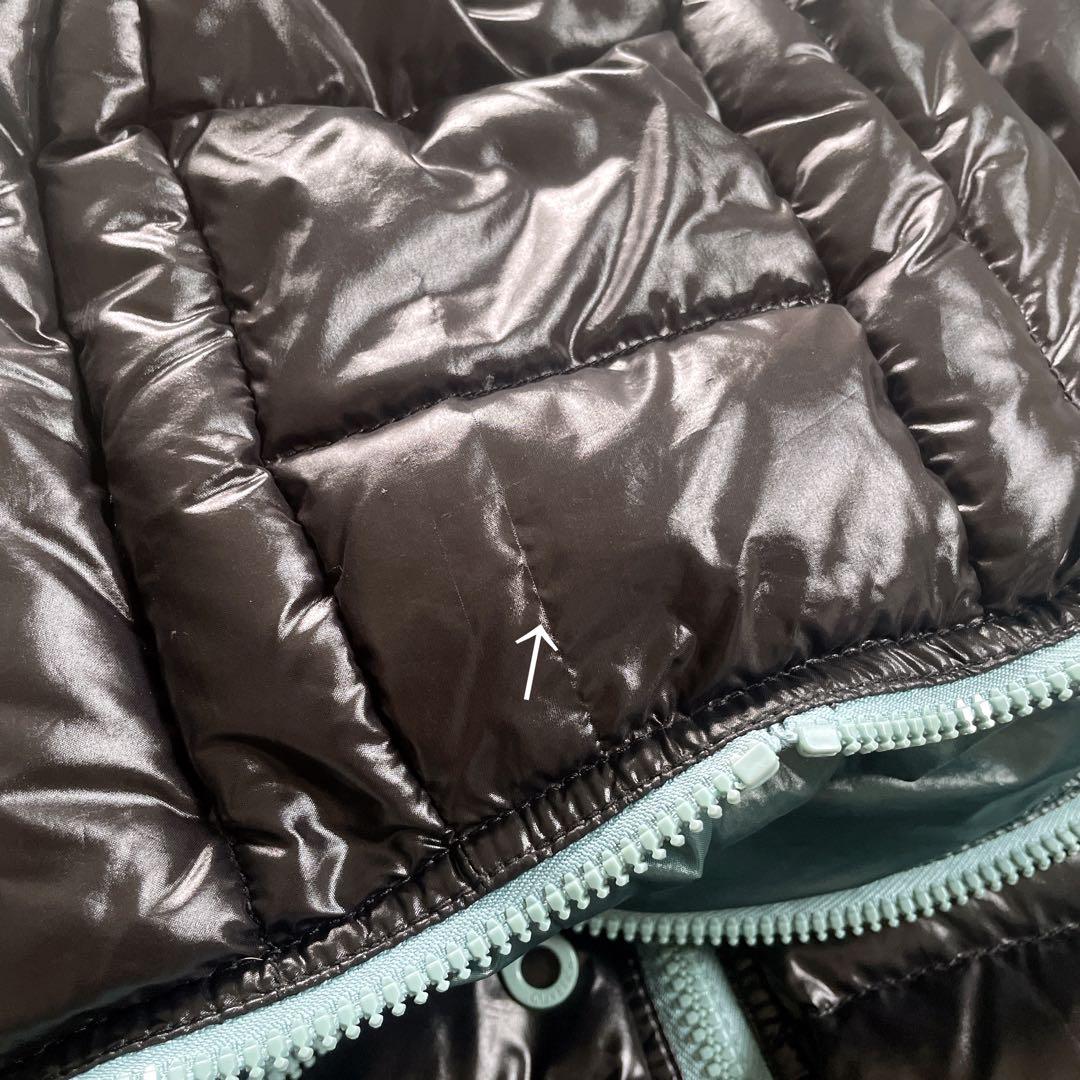 【美品】 DUVETICA ACE アチェ ロングダウン 38 ブラック ブルー