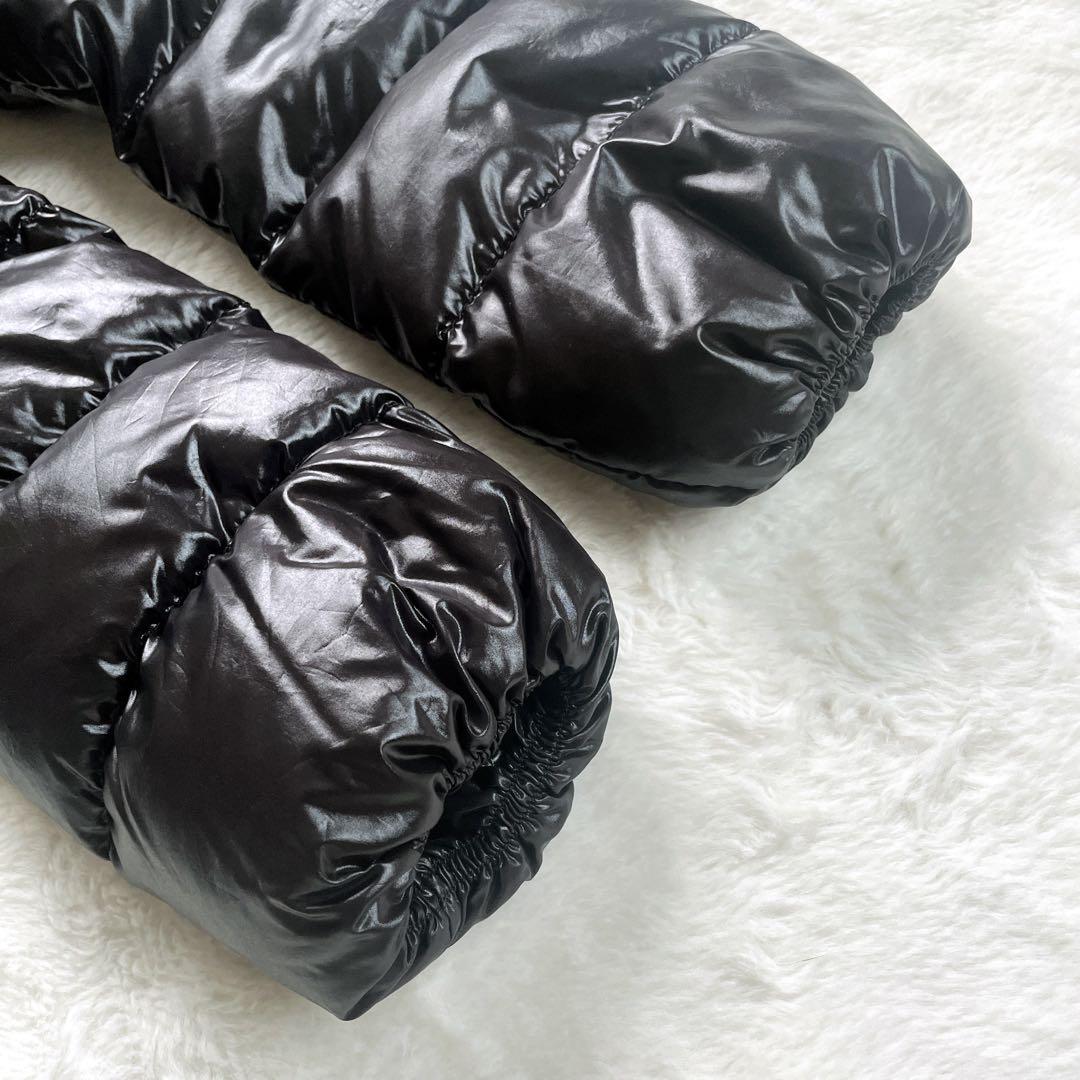 【美品】 DUVETICA ACE アチェ ロングダウン 38 ブラック ブルー